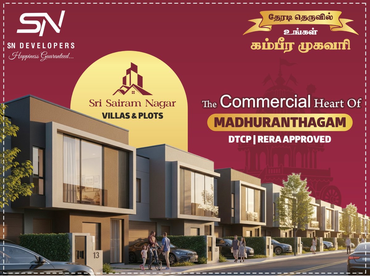 Metro Connected Plots Madhavaram